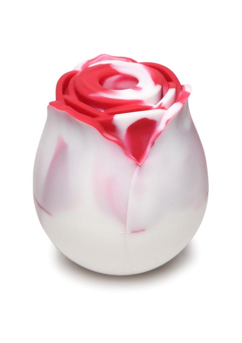 Bloomgasm The Rose Lover's Gift Box - Red/White Swirl - Red/White