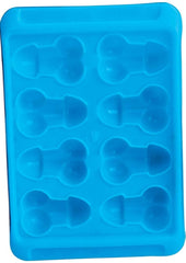 Blue Balls Penis Ice Tray - Blue - 2 Per Pack