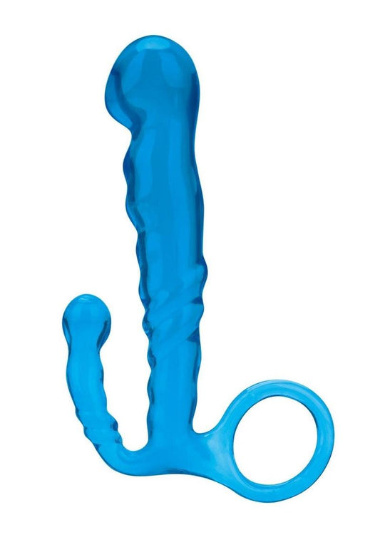 Blue Line Beginners Prostate Massager - Blue - 4.5in