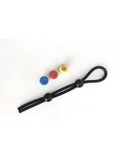 Boneyard Double Slide Cock Leash 3x Stretch Silicone