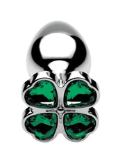 Booty Sparks Lucky Clover Gem Small Anal Plug Primal Pleasure Booty Sparks Lucky Clover Gem Small Anal Plug Primal Pleasure