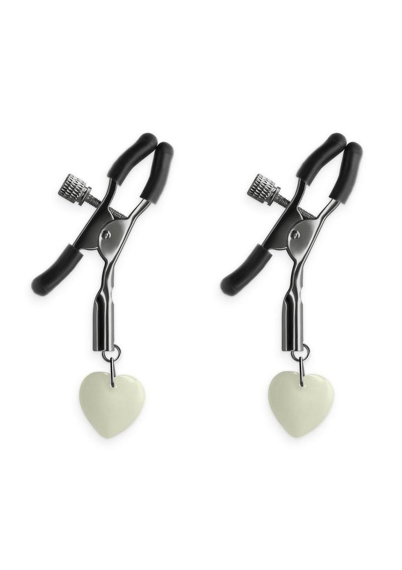 Bound Nipple Clamps G3 Iron - Glow In The Dark/Gray/Grey/Metal