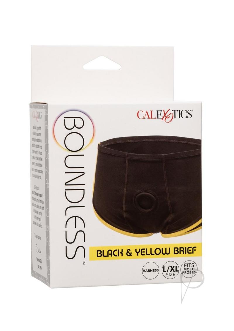 Boundless Black and Yellow Brief - Black/Yellow - Large/XLarge