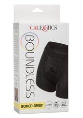 Boundless Boxer Brief Harness - Black - 3XLarge/XXLarge