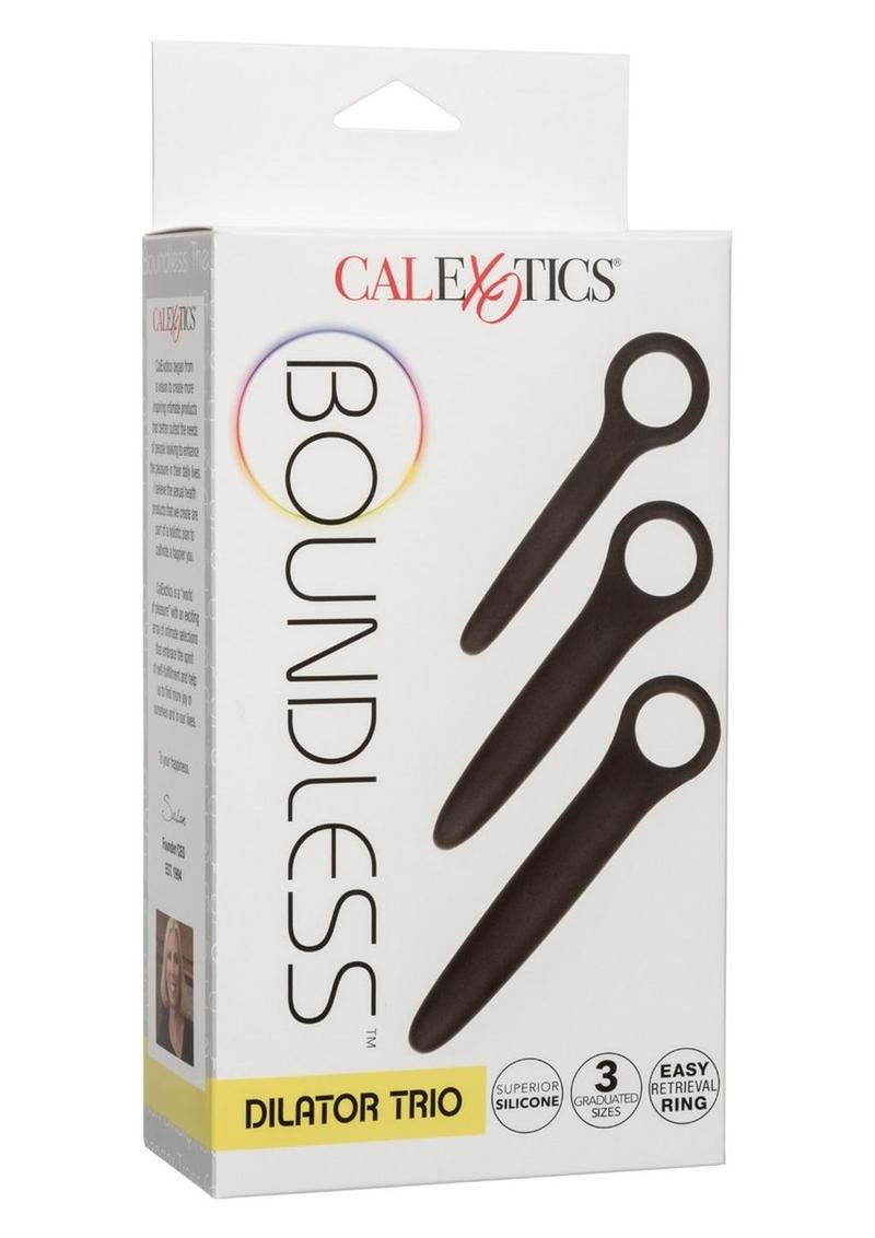 Boundless Dilator Trio Silicone Probe - Black - Set