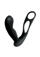 Butts Up Rechargeable Silicone Prostate Massager with Scrotum and Cock Ring