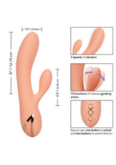 California Dreaming Monterey Magic Silicone Rechargeable Rabbit Vibrator
