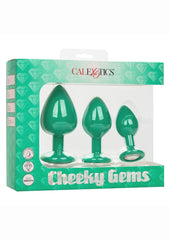 Cheeky Gems Silicone Anal Training Kit - Green