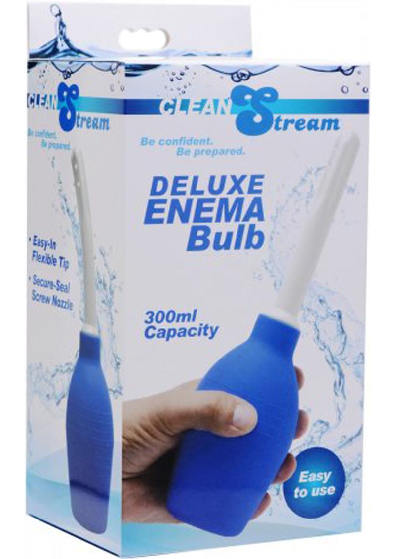 Cleanstream Deluxe Enema Bulb - Blue