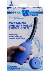 Cleanstream Premium One-Way Valve Enema Douche - Blue