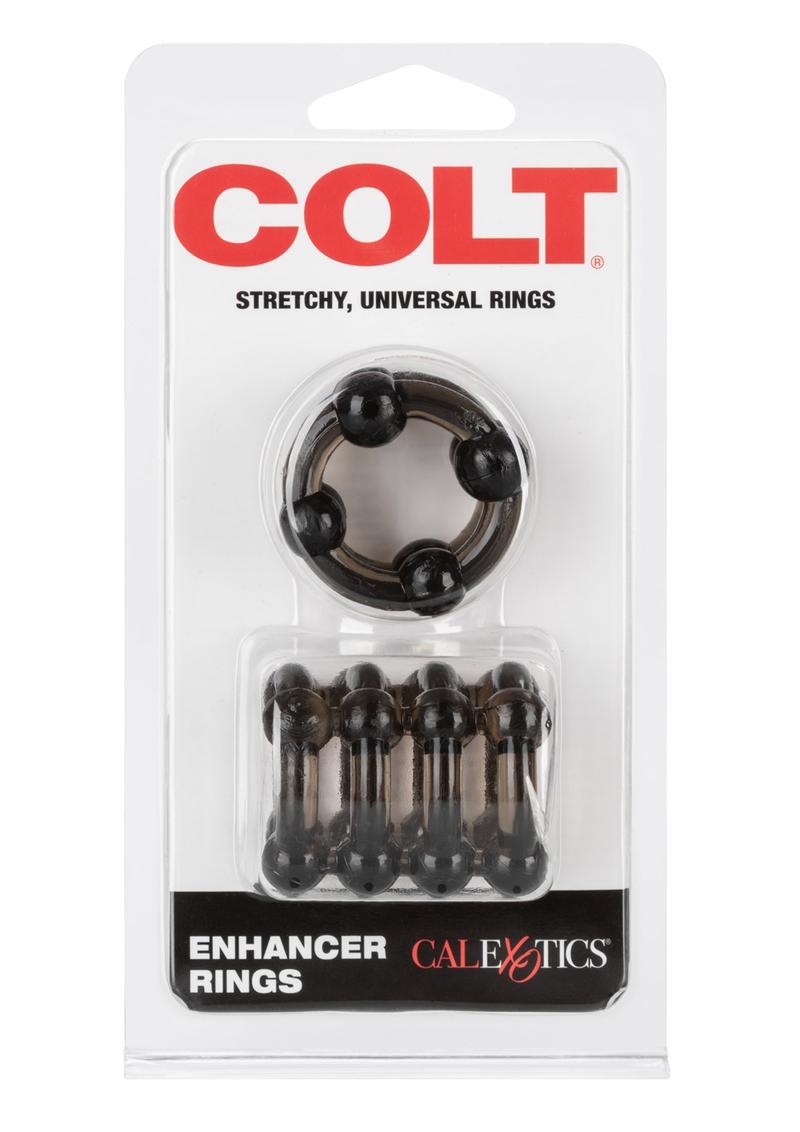 Colt Enhancer Rings Cock Rings - Blue/Smoke