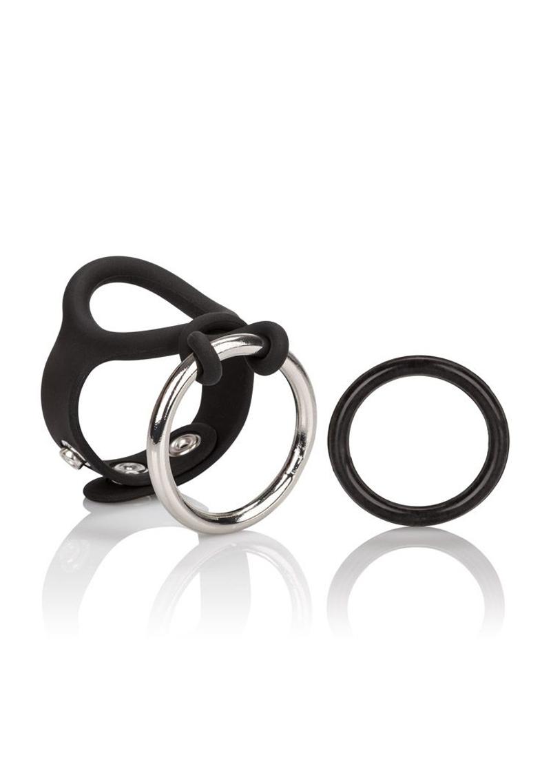 Colt Enhancer Set Cock Ring - Black