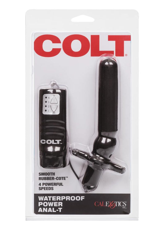 Colt Power Anal-T Vibrating Butt Plug with Remote Control Primal Pleasure Colt Power Anal-T Vibrating Butt Plug with Remote Control Primal Pleasure