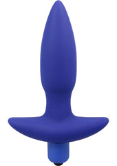 Corked 2 Silicone Anal Plug - Blue - Small