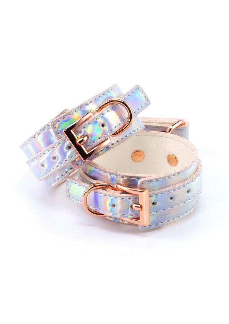 Cosmo Bondage Ankle Cuffs - Multicolor/Rainbow