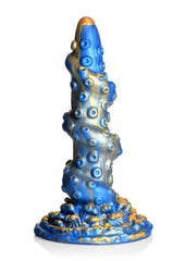 Creature Cocks Kraken Silicone Dildo - Blue/Gold