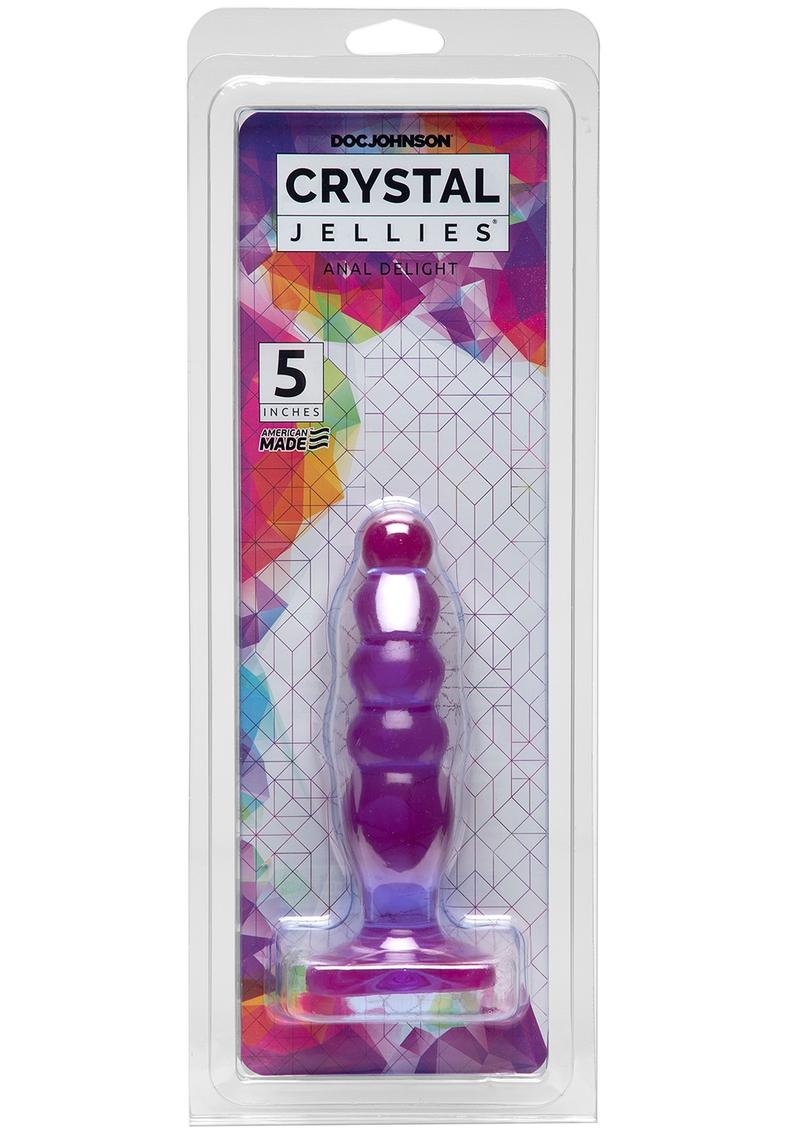 Crystal Jellies Anal Delight - Purple