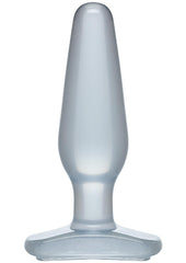 Crystal Jellies Butt Plug - Clear - Medium