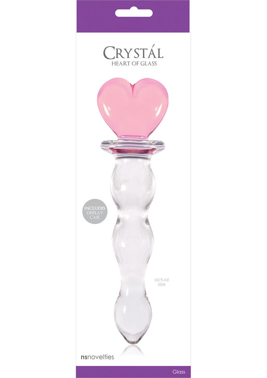 Crystal Premium Glass Heart Of Glass - Pink