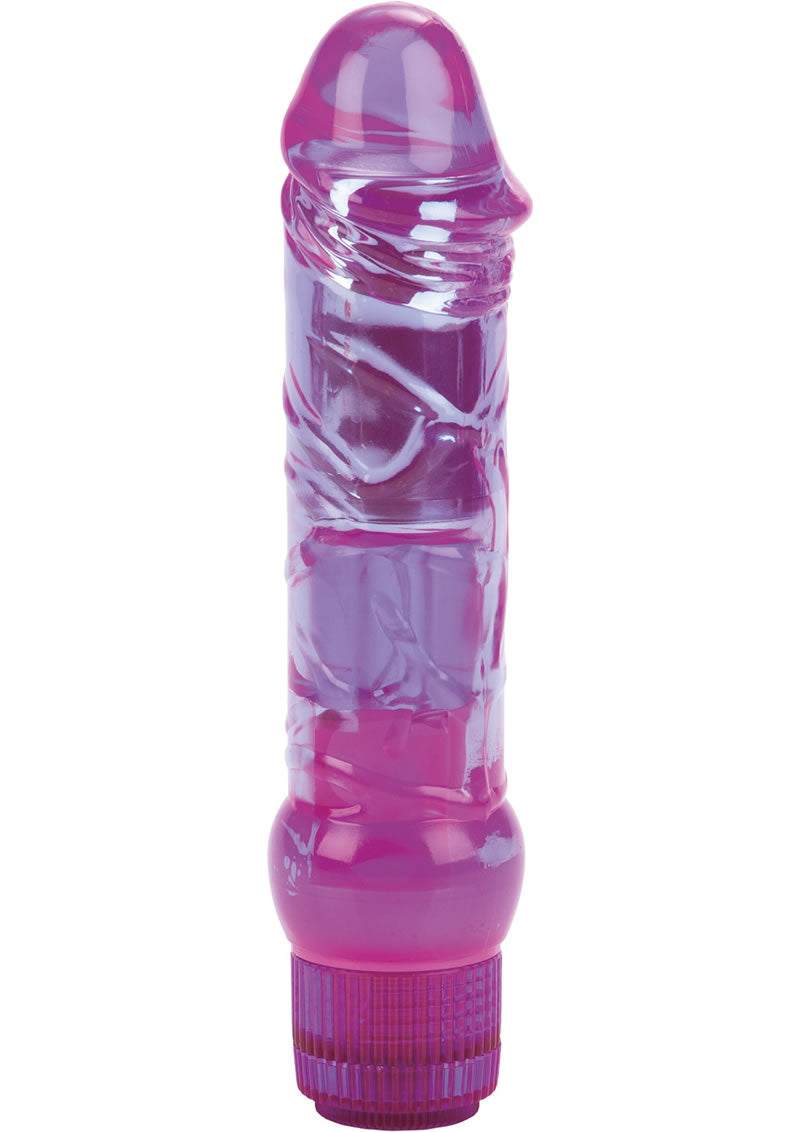 Crystalessence Gyrating Vibrator - Pink/Purple