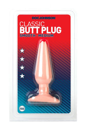 Doc Johnson Classic Butt Plug - Vanilla - Medium