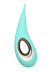 Dot Rechargeable Eliptical Clitoral Stimulator - Aqua/Blue