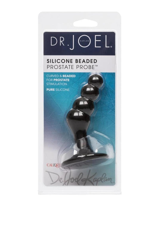 Dr. Joel Kaplan Silicone Beaded Prostate Stimulator - Black