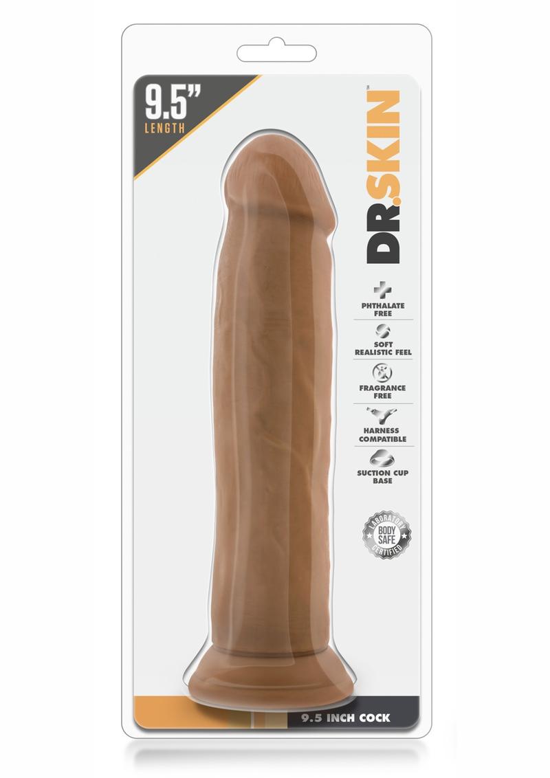 Dr. Skin Cock Dildo - Caramel - 9.5in