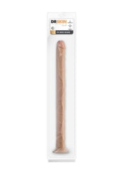 Dr. Skin Dildo with Suction Cup - Vanilla - 19in
