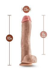 Dr. Skin Mr. Savage Dildo with Balls and Suction Cup