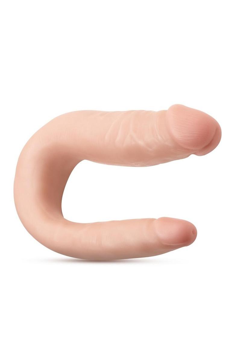 Realistic double dildo with lifelike texture