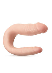 Realistic double dildo with lifelike texture