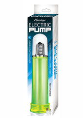 Electric Pump Rechargeable Penis Pump - Green