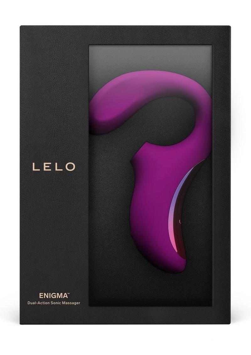 Enigma Rechargeable Dual Stimulator - Deep - Magenta/Purple/Rose