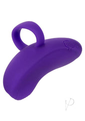 Envy Handheld Rolling Ball Silicone Rechargeable Massager - Purple