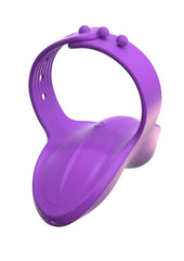 Fantasy For Her Finger Vibe Vibrating Massager Multi Function Waterproof Rechargeable Silicone - Purple