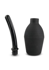 Fetish Fantasy Series Curved Douche Enema - Black