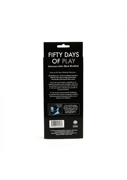 Fifty Days Of Play - Blindfold - Black