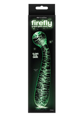 Firefly G-Spot Glass Wand - Clear/Glow In The Dark