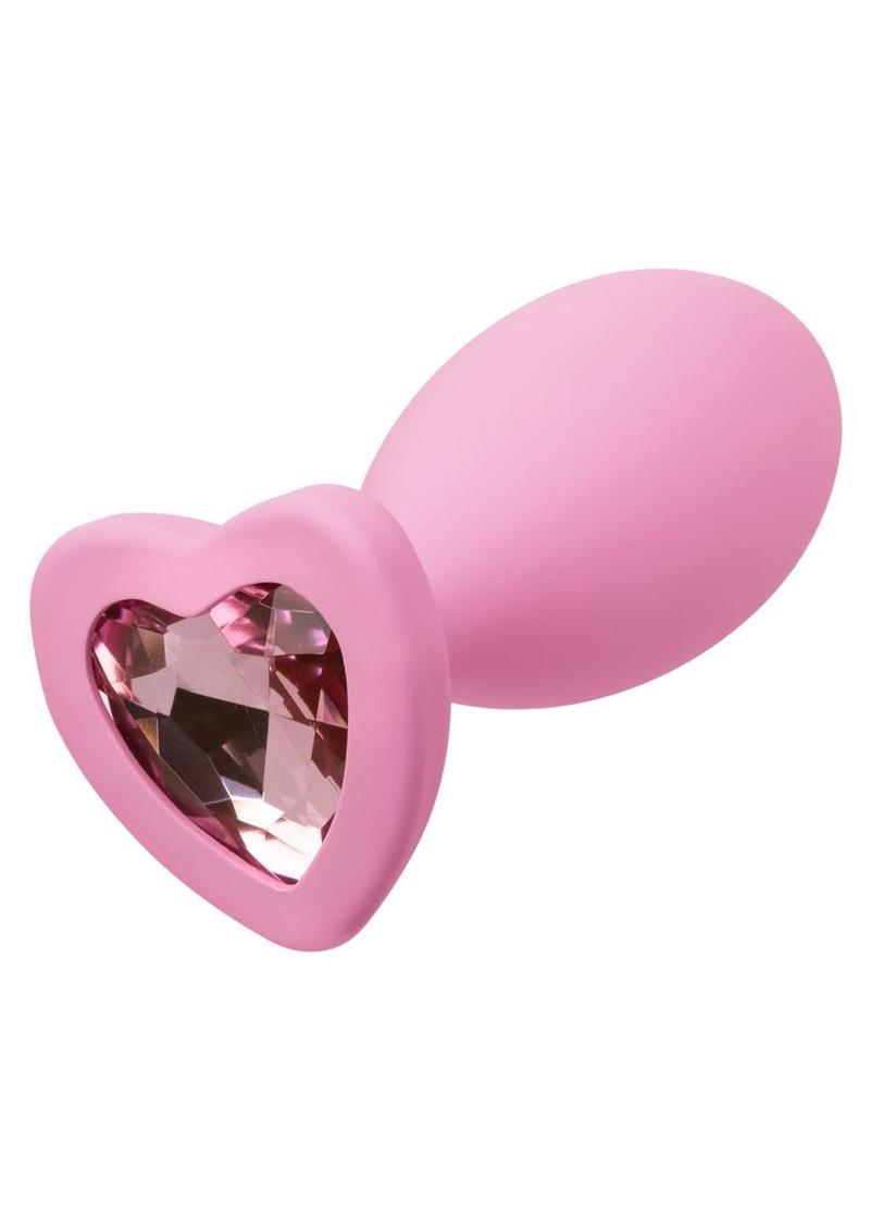 First Time Crystal Booty Duo Silicone Anal Plug  Primal Pleasure