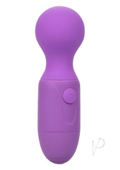 First Time Rechargeable Silicone Massager - Purple