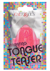 Foil Pack Vibrating Tongue Teaser - Pink