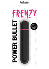 Frenzy Silicone Bullet - Black