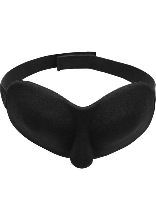 Frisky Deluxe Ergo Black-Out Blindfold - Black