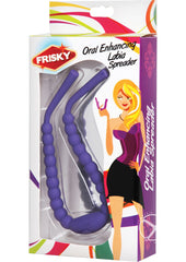 Frisky Oral Enhancing Hands Free Labia Spreader - Purple