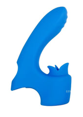Gender X Flick It Rechargeable Silicone Vibrator - Blue