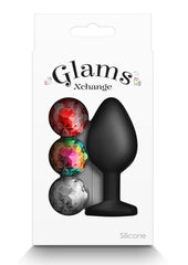 Glams Xchange Round Silicone Anal Plug