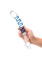 Glas Twisted Dual-Ended Dildo