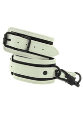 BDSM wrist cuff with glowing design