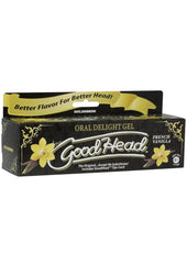 Goodhead Oral Delight Gel Flavored French Vanilla - 4oz